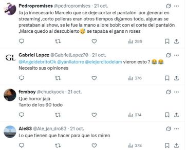 “La Checha” le cortó los pantalones a Tinelli como él hacía con las polleritas