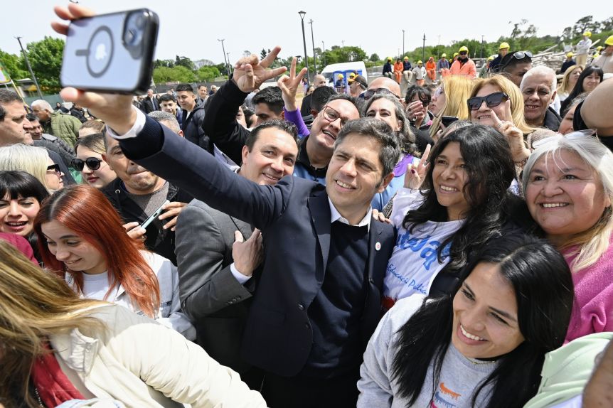 Tras la derrota electoral, Kicillof habló en Varela y apuntó contra el gobierno nacional