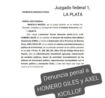 Giles bajo la lupa: denuncian uso político y desvío de fondos en el IOMA
