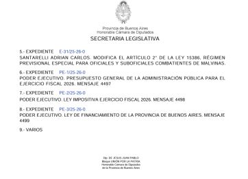 No hagan planes para el 18: el Presupuesto 2026 inicia su derrotero en Diputados
