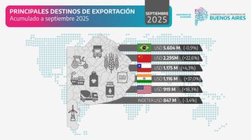 Con Brasil como principal comprador, la Provincia saca pecho por sus exportaciones