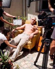 Peter Lanzani ya está en la piel de Luca Prodan