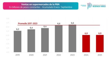 El consumo bonaerense no repunta: las ventas en supermercados caen 16% y perforan el piso histórico