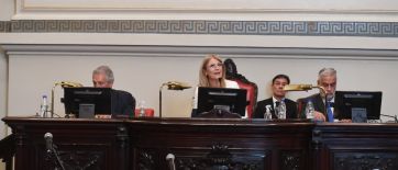 Ruido en el peronismo: sin elegir a las autoridades, juraron los nuevos senadores