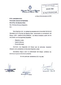 UCR en su laberinto: seguirá con bloques divididos, aunque habrá nuevos protagonistas