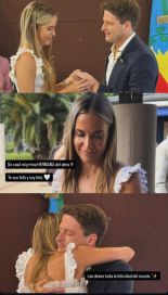 Alex Campbell dio el sí: se casó con Agustina Colunga