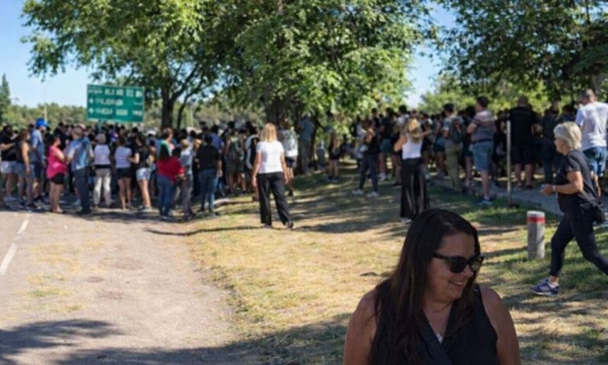 Fuerte movilización en Villarino por falta de agua en el municipio