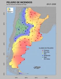 La Patagonia está en llamas y en la Provincia se encienden las alarmas