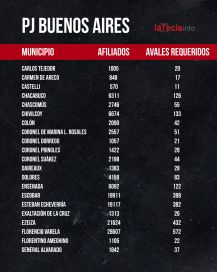 Padrones oficializados, unidad en disputa: la puja por la conducción del PJ bonaerense