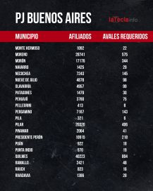 Padrones oficializados, unidad en disputa: la puja por la conducción del PJ bonaerense