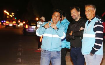 Marinucci encabezó nuevos operativos de seguridad vial modernos en la costa atlántica