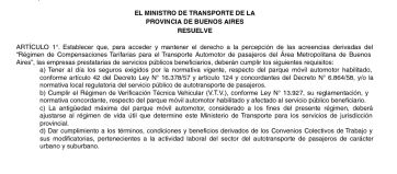 La Provincia sale al rescate de las empresas de micros con un sistema propio de subsidios