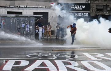 Incidentes fuera del Congreso mientras se debate la reforma: hay detenidos y heridos