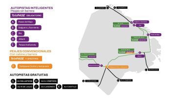 Chau cabinas: el requisito indispensable para ingresar a las autopistas porteñas