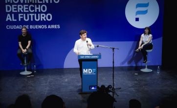 Kicillof lanzó el MDF en Capital y prometió sumar “a todos” los que estén contra Milei