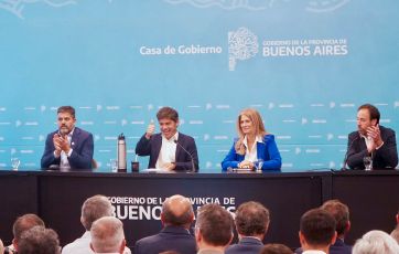 Kicillof dijo que coparticipará con los distritos lo que se recupere de la deuda nacional