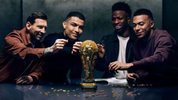 Messi, Ronaldo, Mbappé y Vinicius Jr. se reúnen en un divertido spot de LEGO