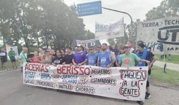Despedidos de fábricas volvieron a salir a la calle mientras se prepara el “piquetazo”