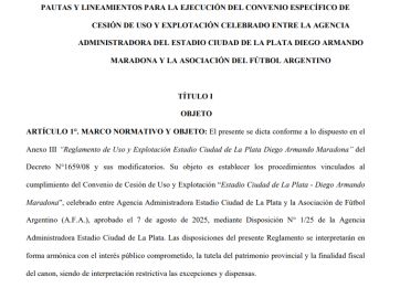 La AFA en el Estadio Único: la letra chica del acuerdo entre Kicillof y Tapia