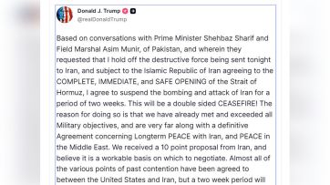 Trump dio marcha atrás con la aniquilación de Irán y ambos países se sentarán a negociar
