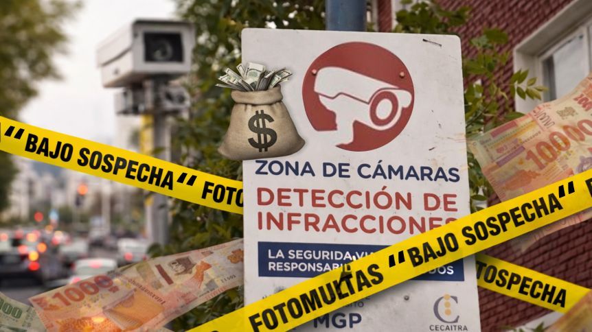 Fotomultas: las transferencias de una caja millonaria bajo sospecha