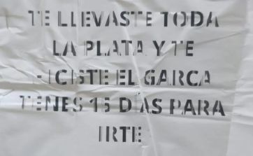 Balean el auto de un exintendente bahiense: “Tenés 15 días para irte”