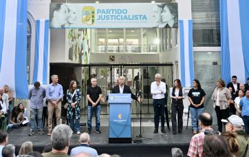 Alak tomó las riendas del PJ: “Para que haya unidad, tenemos que saber perdonar”