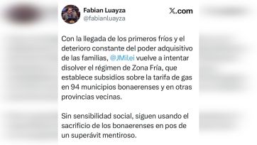 Nueva embestida del gobierno contra la Zona Fría: afectaría a 94 municipios bonaerenses