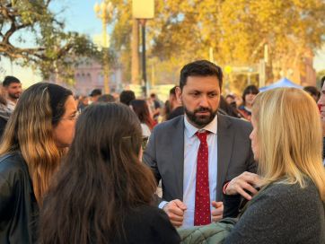 Fuerte presencia de la política bonaerense en la Marcha Universitaria
