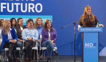 Kicillof nombró a Cristina y dijo que “no hay que perder el tiempo en internas”