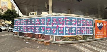 La guerra llegó a los carteles: el kicillofismo empapeló CABA y La Cámpora le respondió