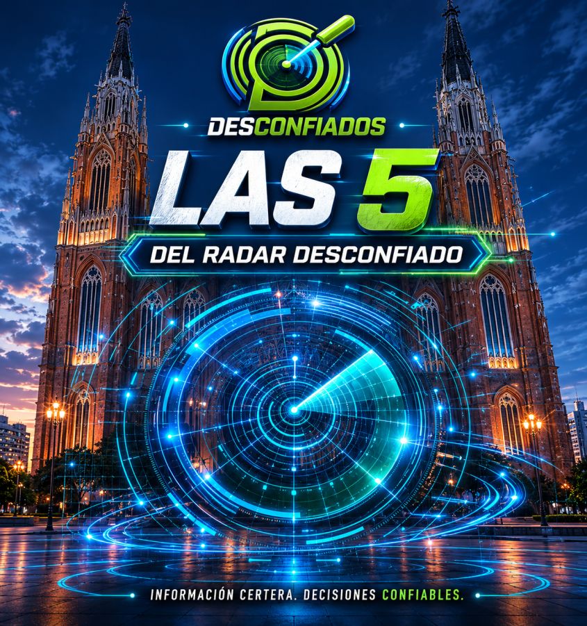 Las 5 del Radar Desconfiado: lo que dejó la semana política platense