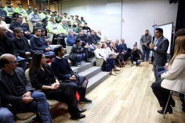 Marinucci y Andreotti presentaron de la Diplomatura en Gestión de Tránsito y Seguridad Vial en la UNDelta