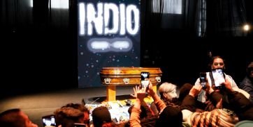 Comenzó la despedida del Indio Solari en Parque Domínico