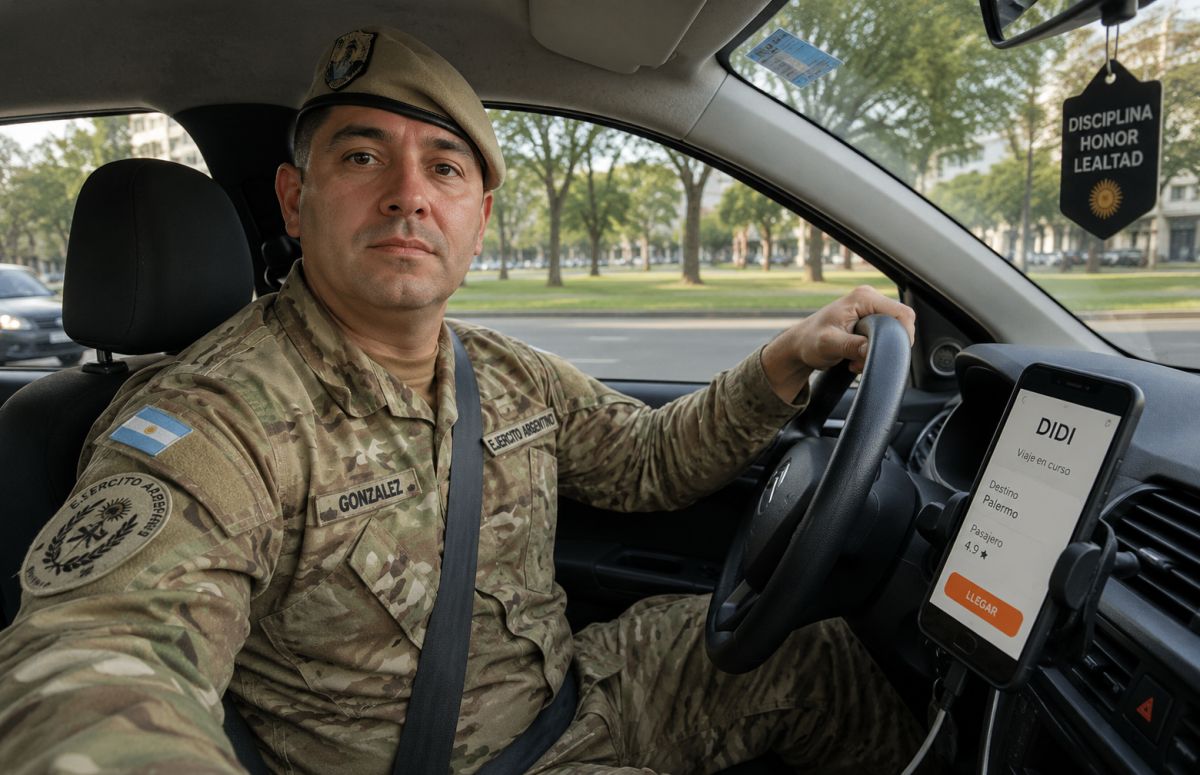 Soldado de día, chofer de noche: habilitan a militares a tener un segundo empleo ante el deterioro salarial