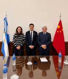 Abad recibió a la Cámara Argentino China de la Producción para fomentar exportaciones