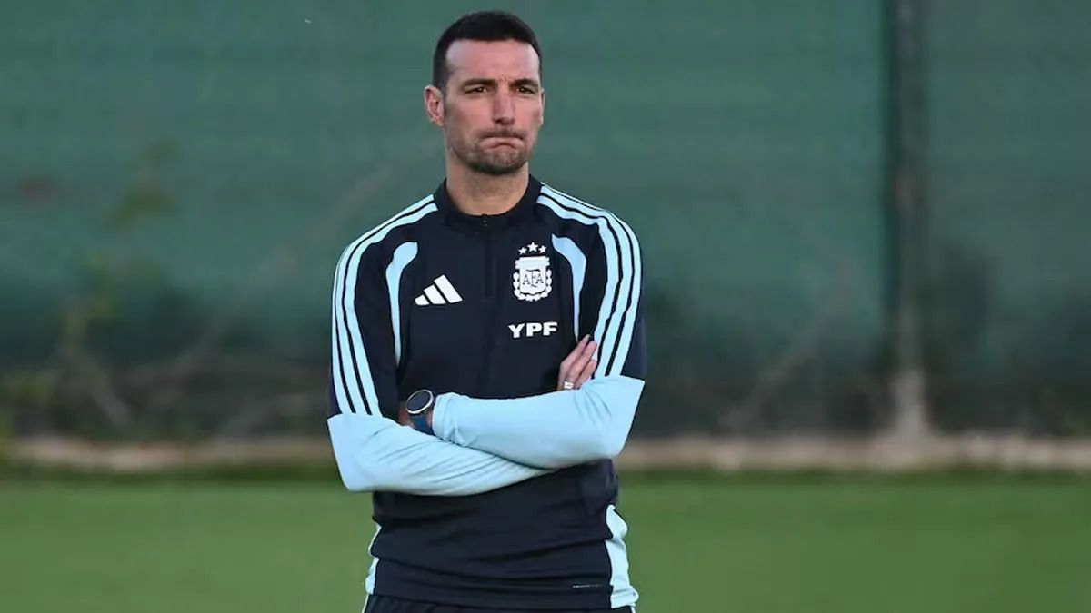 El cambio que piensa Scaloni para el partido de hoy