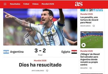 Así reflejaron la victoria argentina los medios del mundo