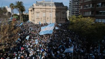 Los festejos en los municipios tras la victoria de Argentina