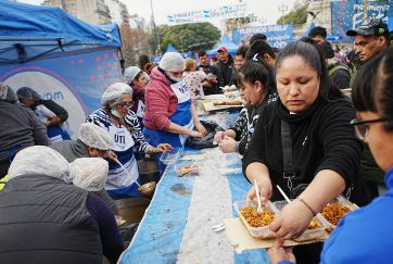 El Evita salió a las calles por la soberanía