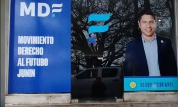 Atacaron un local del MDF en Junín y piden su esclarecimiento