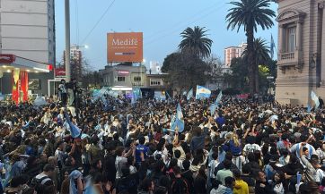 En los municipios se festejó fuerte la clasificación a la final de la Scaloneta