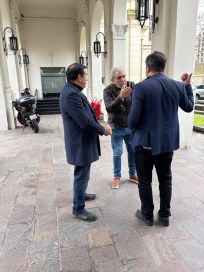 Aníbal Fernández se acerca a Kicillof, rechaza el desdoblamiento y critica al kirchnerismo