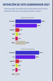La encuesta que entusiasma al peronismo y preocupa en los despachos libertarios