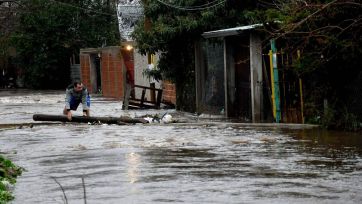 Temporal paraliza el AMBA: calles anegadas, vuelos afectados y miles de usuarios sin luz