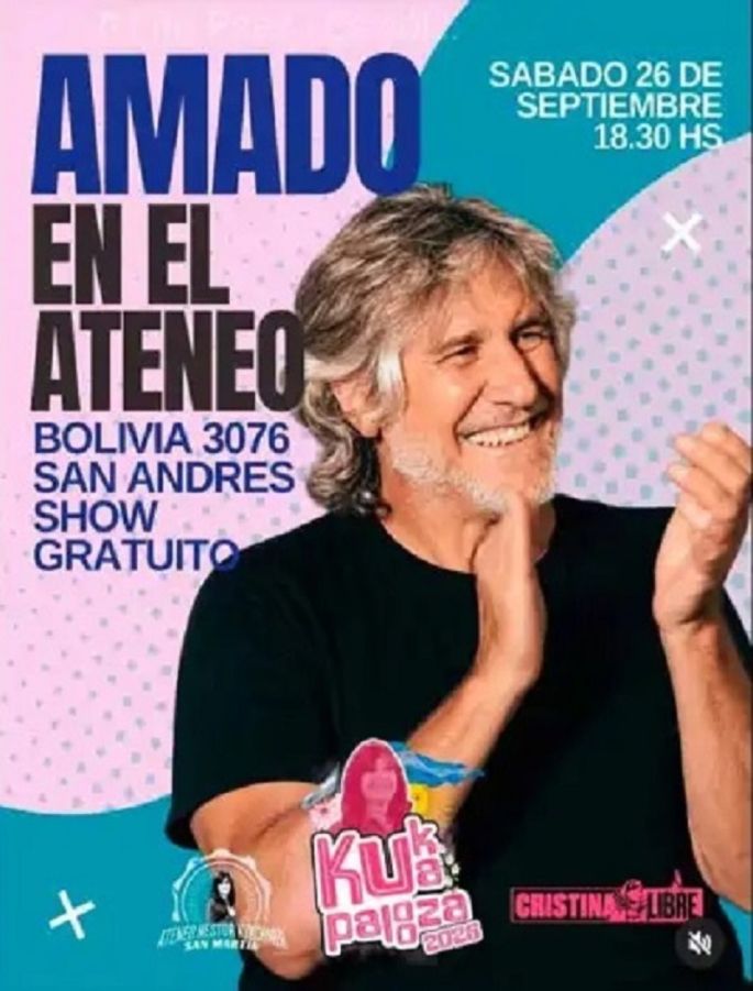 Kukapalooza: con Boudou y Zannini, el festival de apoyo a CFK confirmó line up