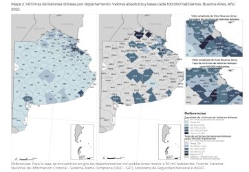 Del Conurbano al interior: los municipios que concentran los delitos en la Provincia