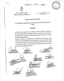 La derogación de la Ley de Tierras suma críticas y junta a distintos bloques bonaerenses