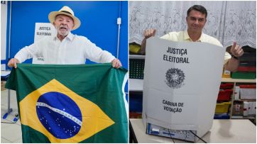 Brasil cerró las urnas y espera el escrutinio de una primera vuelta que apunta al balotaje