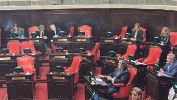 Senado: aprobaron la licencia de Montenegro y hubo cruces por el conflicto de FATE